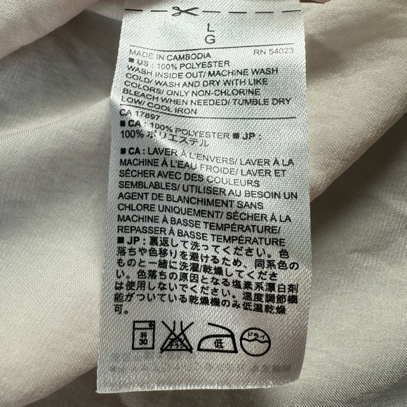 Banana Republic Elegant Women's Top blush color size Large - Picture 5 of 6